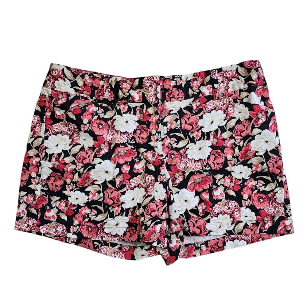 Floral White House Black Market Shorts